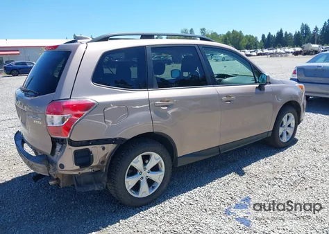 2016 Subaru Forester 2.5I Premium из США, поврежденный, VIN JF2SJADC0GH550618